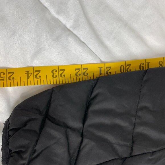 Puma Women’s Black Quilted Hooded Jacket – Size Small – Classic Athletic Style - Picture 12 of 14